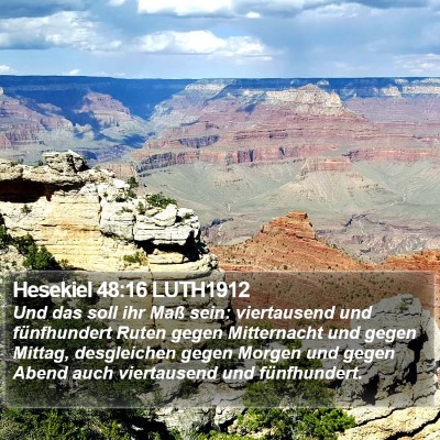 Hesekiel 48:16 LUTH1912 Bible Verse Image