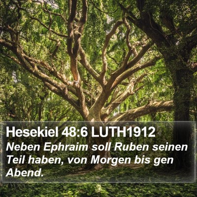 Hesekiel 48:6 LUTH1912 Bible Verse Image