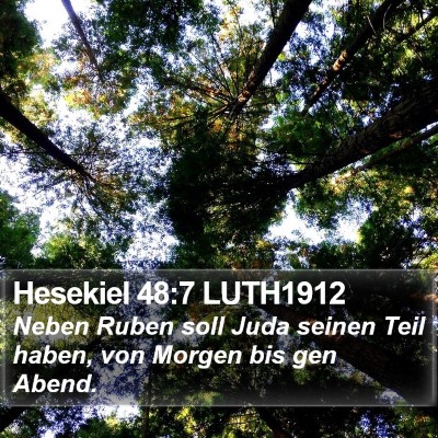 Hesekiel 48:7 LUTH1912 Bible Verse Image
