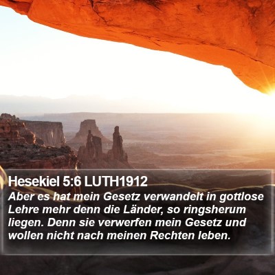 Hesekiel 5:6 LUTH1912 Bible Verse Image