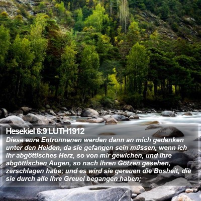 Hesekiel 6:9 LUTH1912 Bible Verse Image