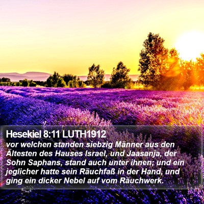 Hesekiel 8:11 LUTH1912 Bible Verse Image