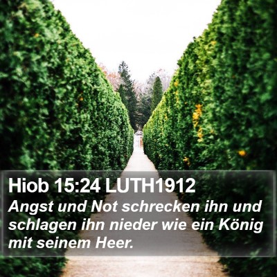 Hiob 15:24 LUTH1912 Bible Verse Image