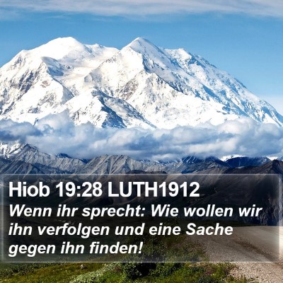 Hiob 19:28 LUTH1912 Bible Verse Image