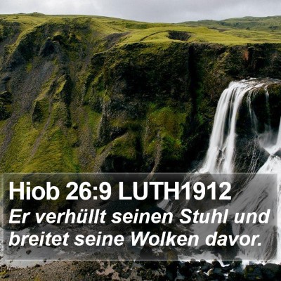Hiob 26:9 LUTH1912 Bible Verse Image