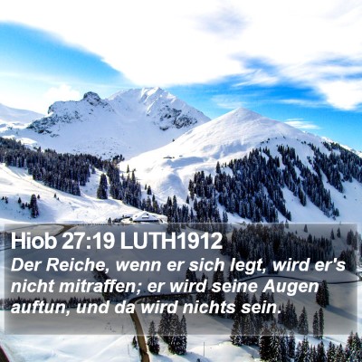 Hiob 27:19 LUTH1912 Bible Verse Image