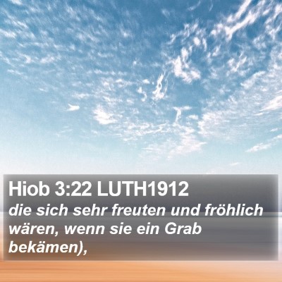 Hiob 3:22 LUTH1912 Bible Verse Image