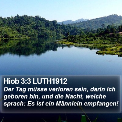 Hiob 3:3 LUTH1912 Bible Verse Image