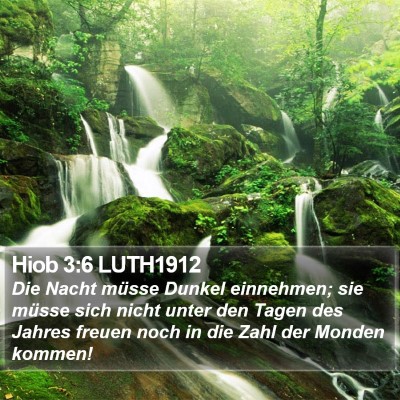 Hiob 3:6 LUTH1912 Bible Verse Image