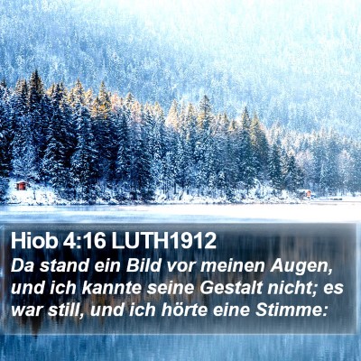 Hiob 4:16 LUTH1912 Bible Verse Image