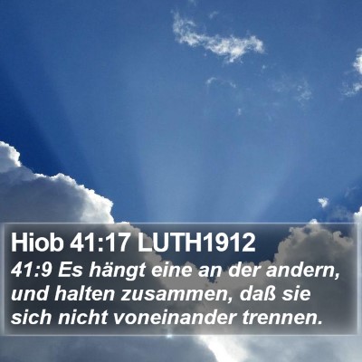Hiob 41:17 LUTH1912 Bible Verse Image