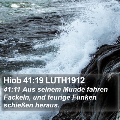 Hiob 41:19 LUTH1912 Bible Verse Image
