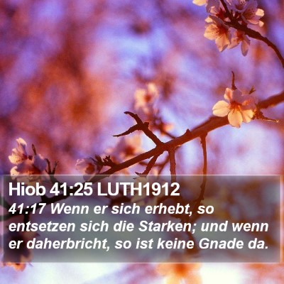 Hiob 41:25 LUTH1912 Bible Verse Image
