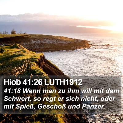 Hiob 41:26 LUTH1912 Bible Verse Image