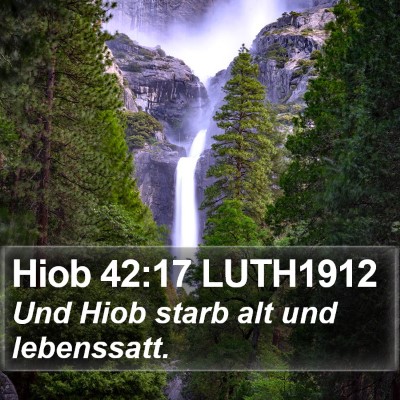 Hiob 42:17 LUTH1912 Bible Verse Image