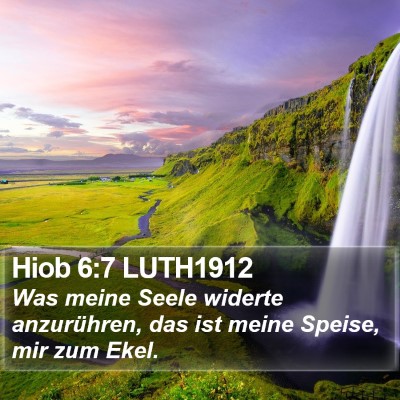 Hiob 6:7 LUTH1912 Bible Verse Image
