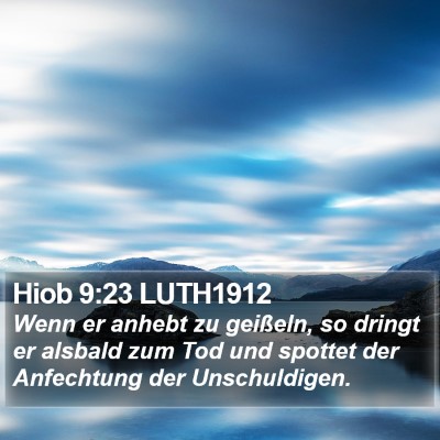 Hiob 9:23 LUTH1912 Bible Verse Image