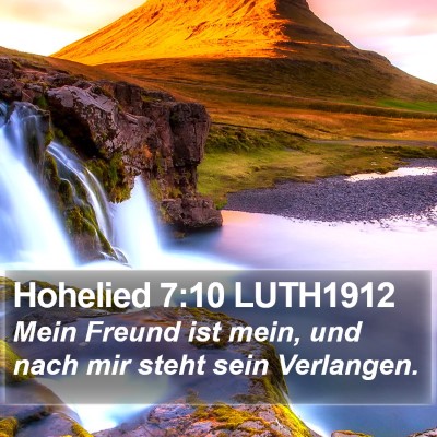 Hohelied 7:10 LUTH1912 Bible Verse Image