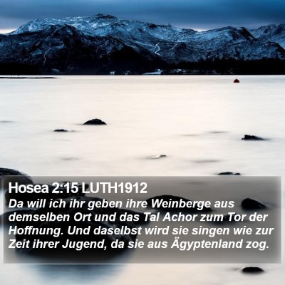 Hosea 2:15 LUTH1912 Bible Verse Image