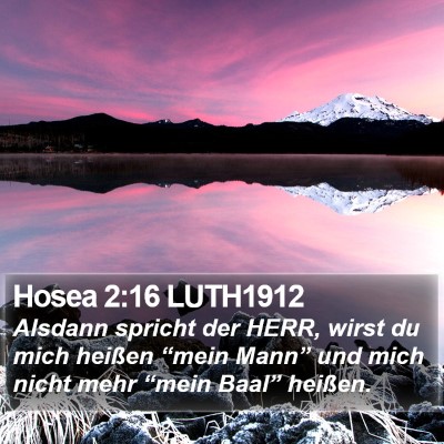 Hosea 2:16 LUTH1912 Bible Verse Image