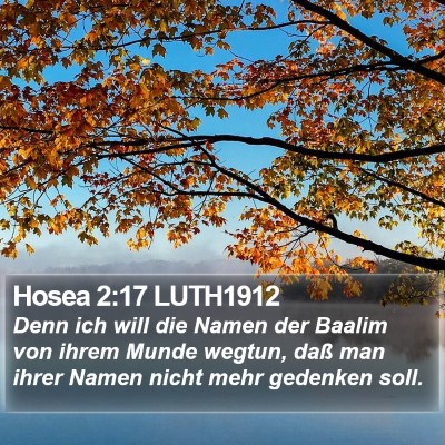 Hosea 2:17 LUTH1912 Bible Verse Image