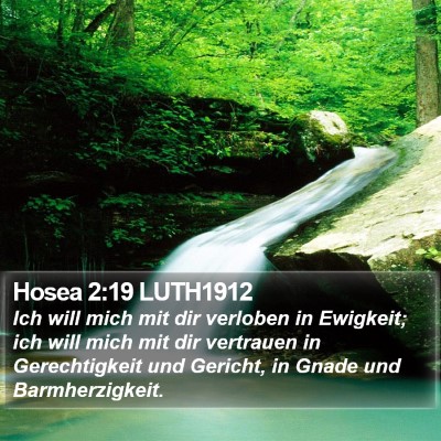 Hosea 2:19 LUTH1912 Bible Verse Image