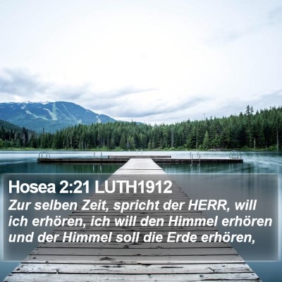 Hosea 2:21 LUTH1912 Bible Verse Image