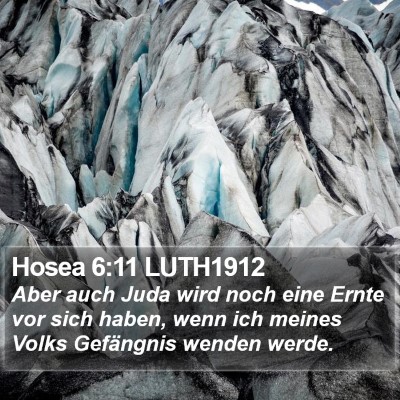 Hosea 6:11 LUTH1912 Bible Verse Image