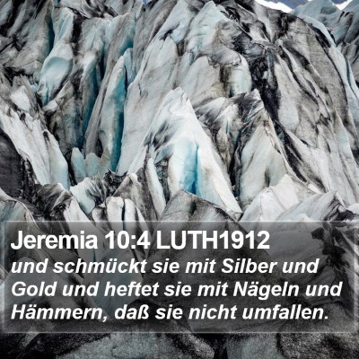 Jeremia 10:4 LUTH1912 Bible Verse Image