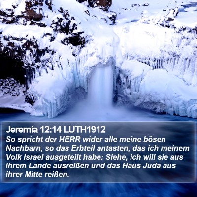 Jeremia 12:14 LUTH1912 Bible Verse Image