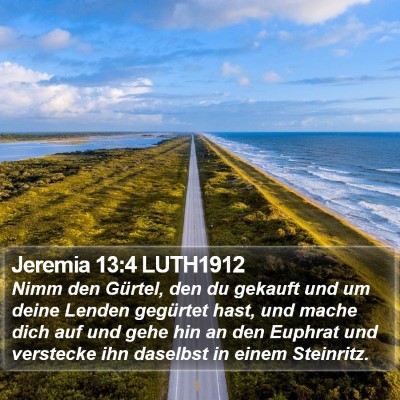 Jeremia 13:4 LUTH1912 Bible Verse Image