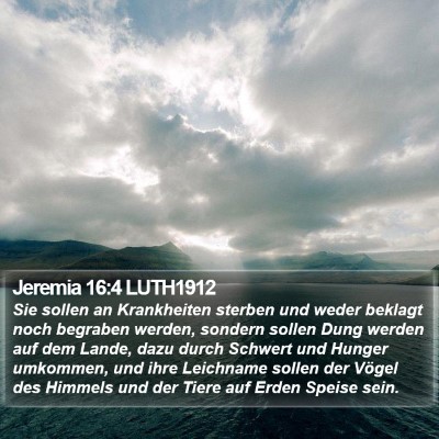 Jeremia 16:4 LUTH1912 Bible Verse Image