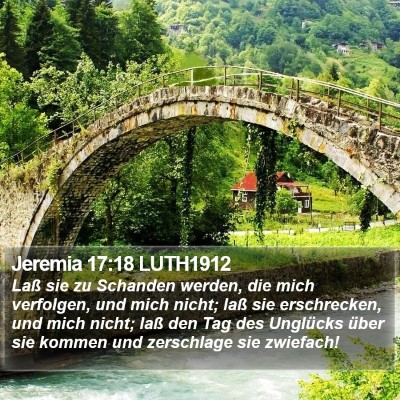Jeremia 17:18 LUTH1912 Bible Verse Image