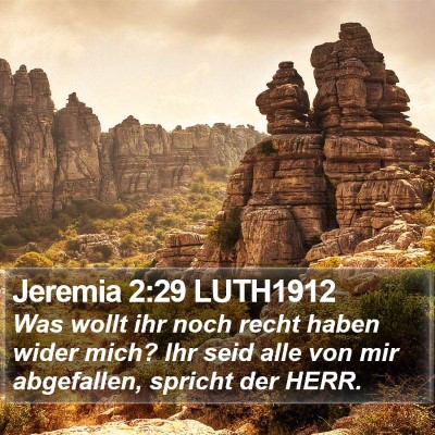 Jeremia 2:29 LUTH1912 Bible Verse Image