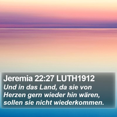 Jeremia 22:27 LUTH1912 Bible Verse Image
