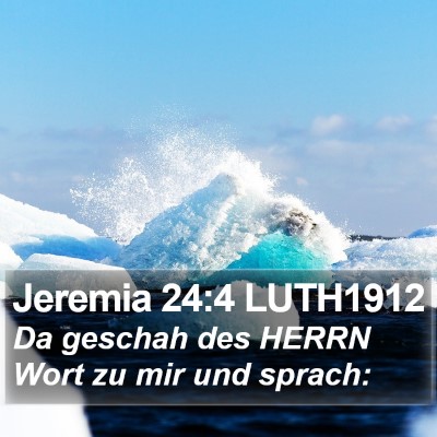 Jeremia 24:4 LUTH1912 Bible Verse Image