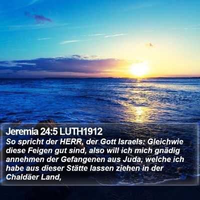 Jeremia 24:5 LUTH1912 Bible Verse Image