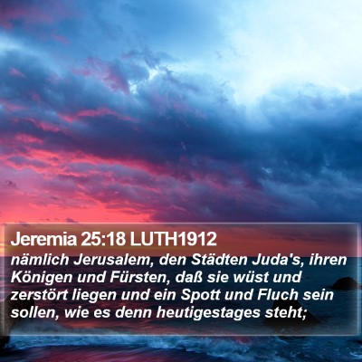 Jeremia 25:18 LUTH1912 Bible Verse Image