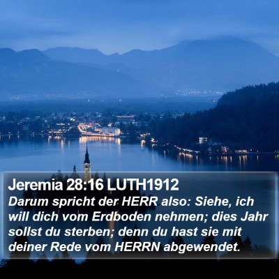 Jeremia 28:16 LUTH1912 Bible Verse Image