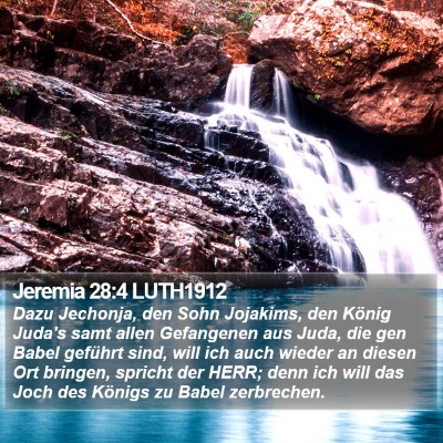 Jeremia 28:4 LUTH1912 Bible Verse Image