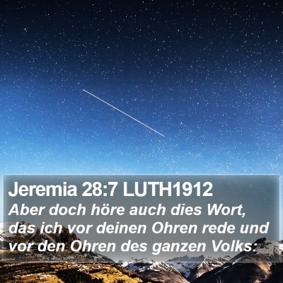 Jeremia 28:7 LUTH1912 Bible Verse Image