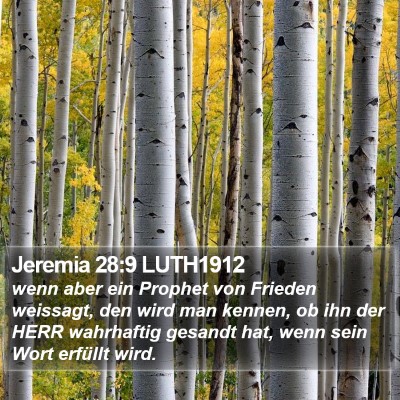 Jeremia 28:9 LUTH1912 Bible Verse Image