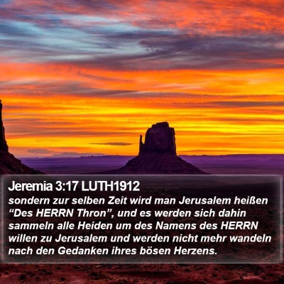 Jeremia 3:17 LUTH1912 Bible Verse Image