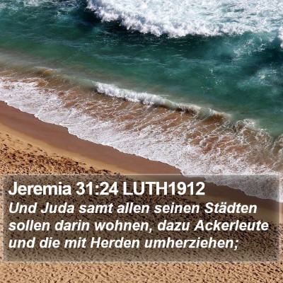 Jeremia 31:24 LUTH1912 Bible Verse Image