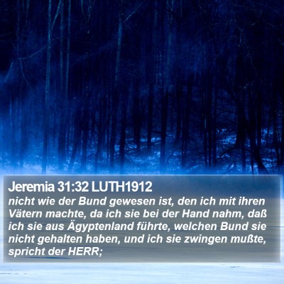 Jeremia 31:32 LUTH1912 Bible Verse Image