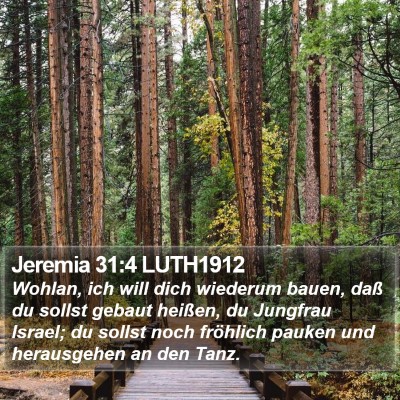 Jeremia 31:4 LUTH1912 Bible Verse Image