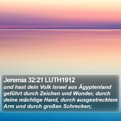 Jeremia 32:21 LUTH1912 Bible Verse Image