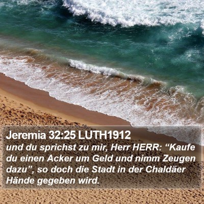 Jeremia 32:25 LUTH1912 Bible Verse Image