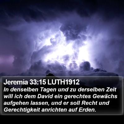 Jeremia 33:15 LUTH1912 Bible Verse Image