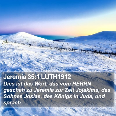 Jeremia 35:1 LUTH1912 Bible Verse Image